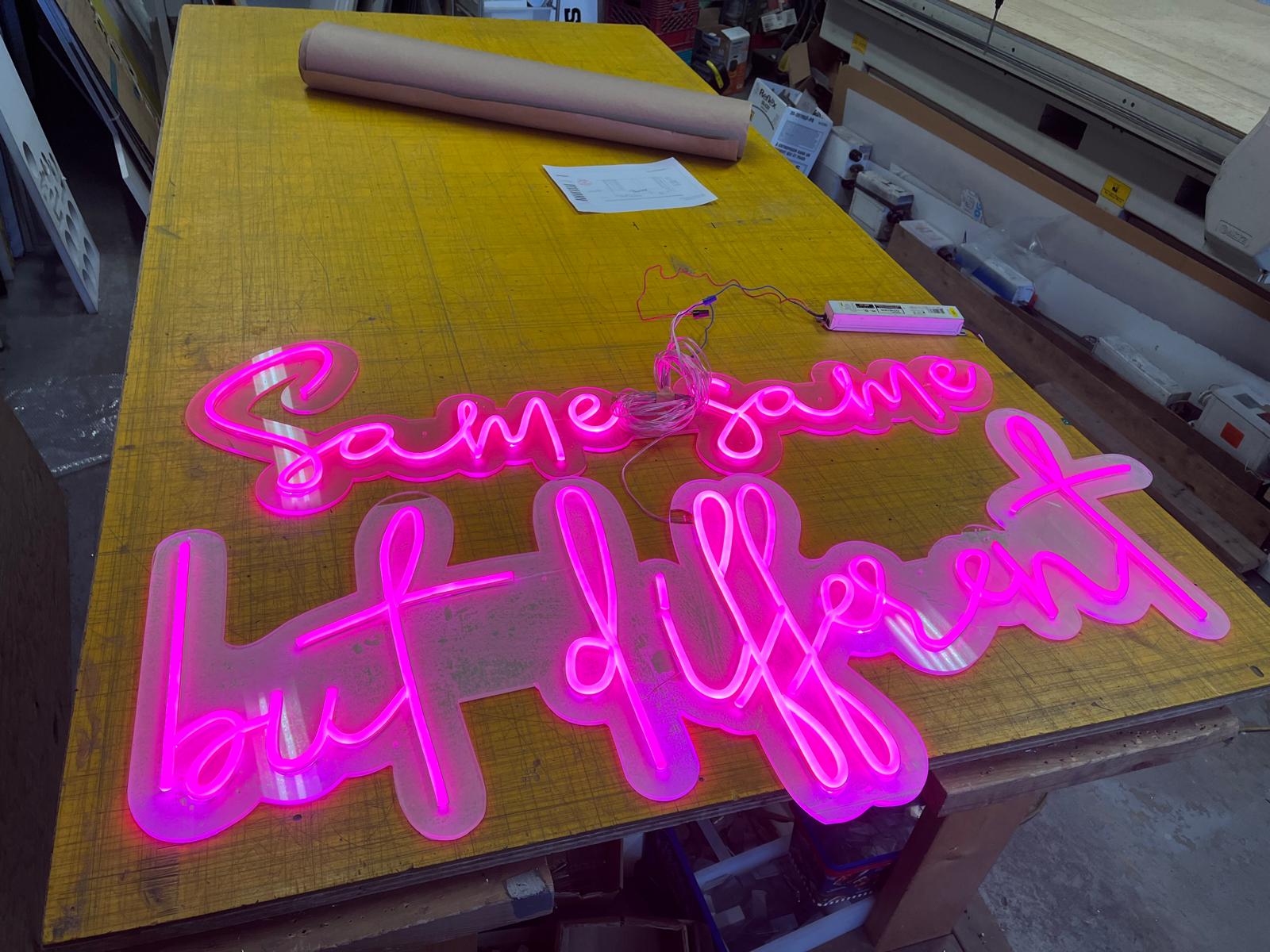 Neon signs 